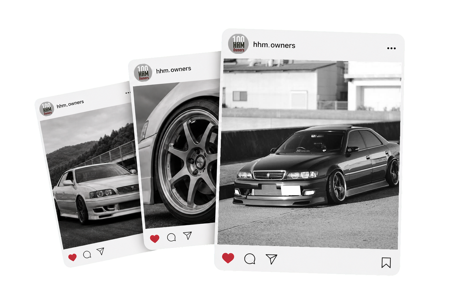 100系車両を掲載したHHM Owners Instagram投稿のイメージ